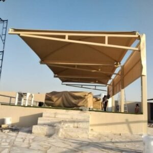 مظلات مواقف سيارات