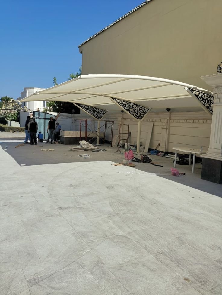 مظلات مواقف سيارات مكة