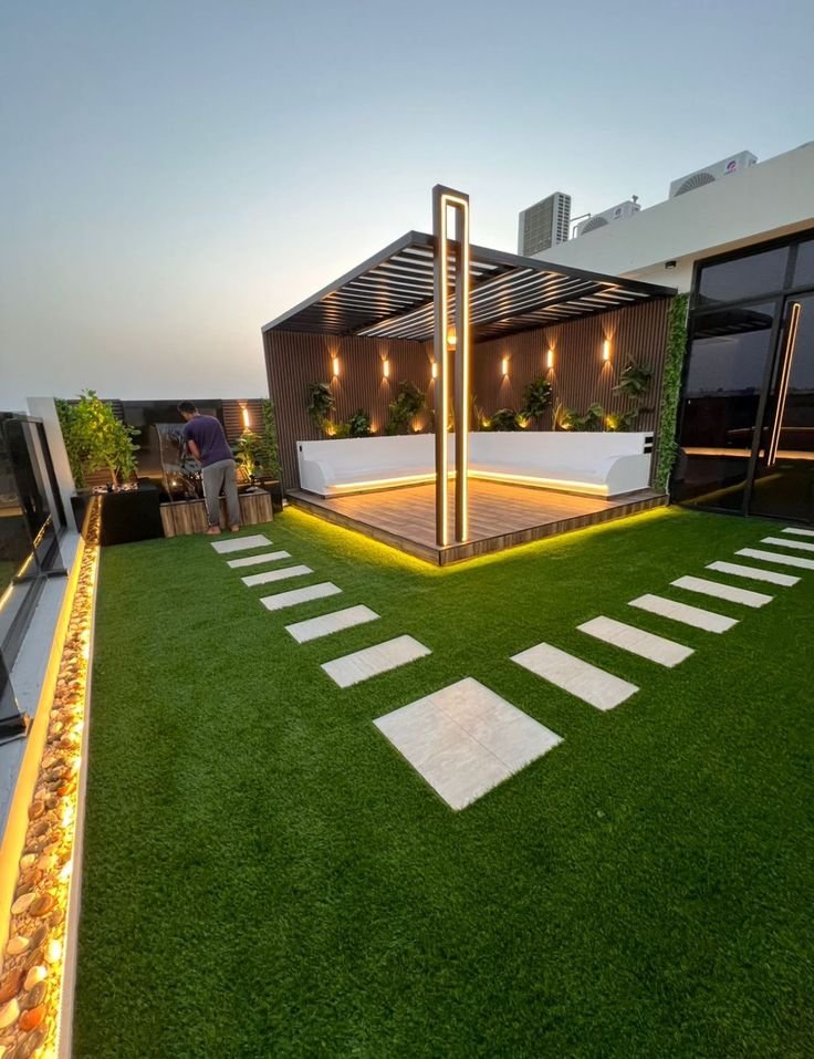 مظلات حدائق مكة