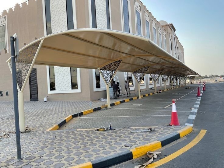 مظلات مواقف سيارات مكة