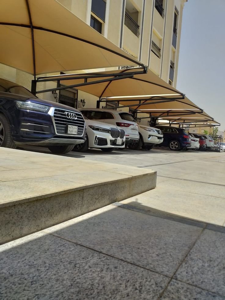 مظلات مواقف سيارات مكة