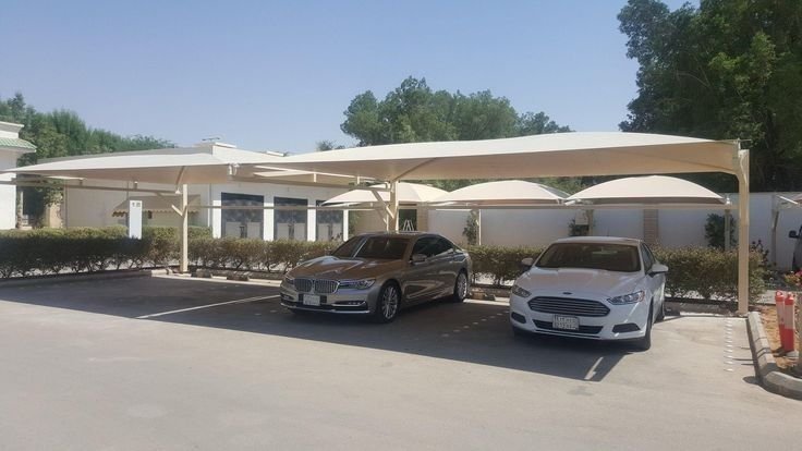 مظلات مواقف سيارات مكة