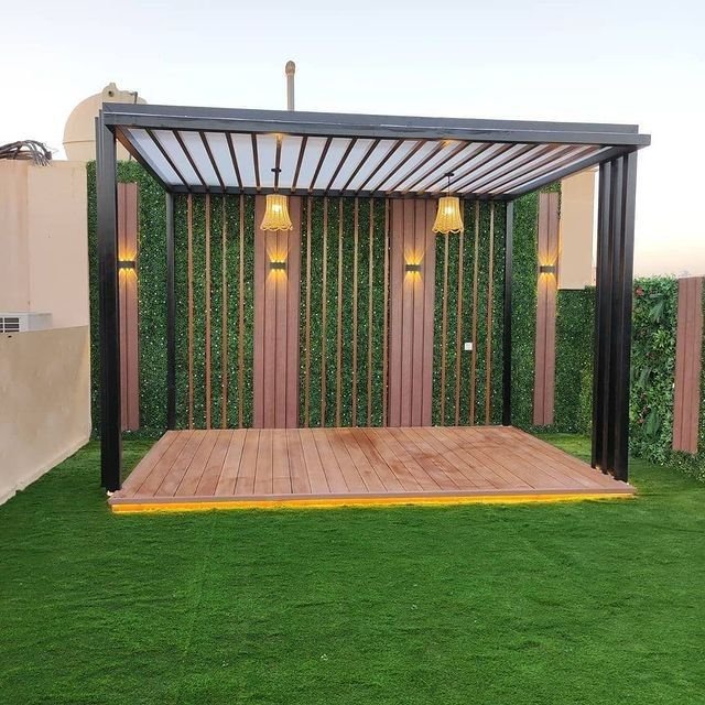 مظلات حدائق مكة