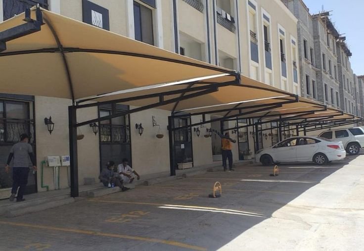 مظلات مواقف سيارات مكة